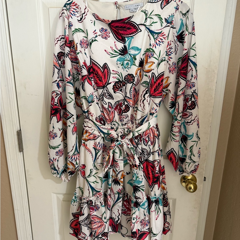 Baltic Born Floral Tally Mini Dress